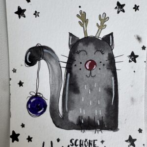 Kinder-Stempel-Workshop ab 6J Thema: Weihnachtskarten