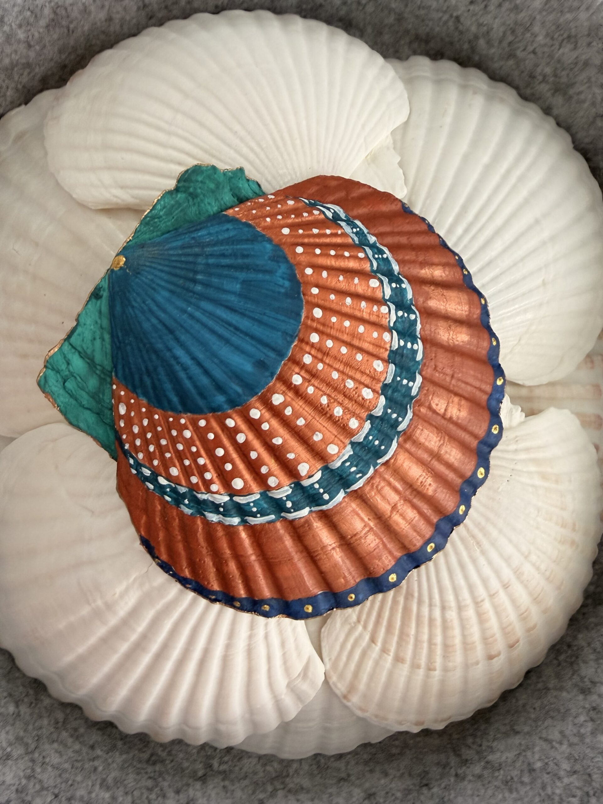 Muschel-Workshop, eine Muschel - so viele Möglichkeiten 🦋 – Bild 6